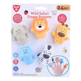 Playgo Fingerpuppen Wilde Safari - 5 Stk.