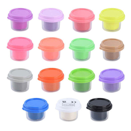 Playgo Regenbogen-Ton-Set – 15 Tontöpfe