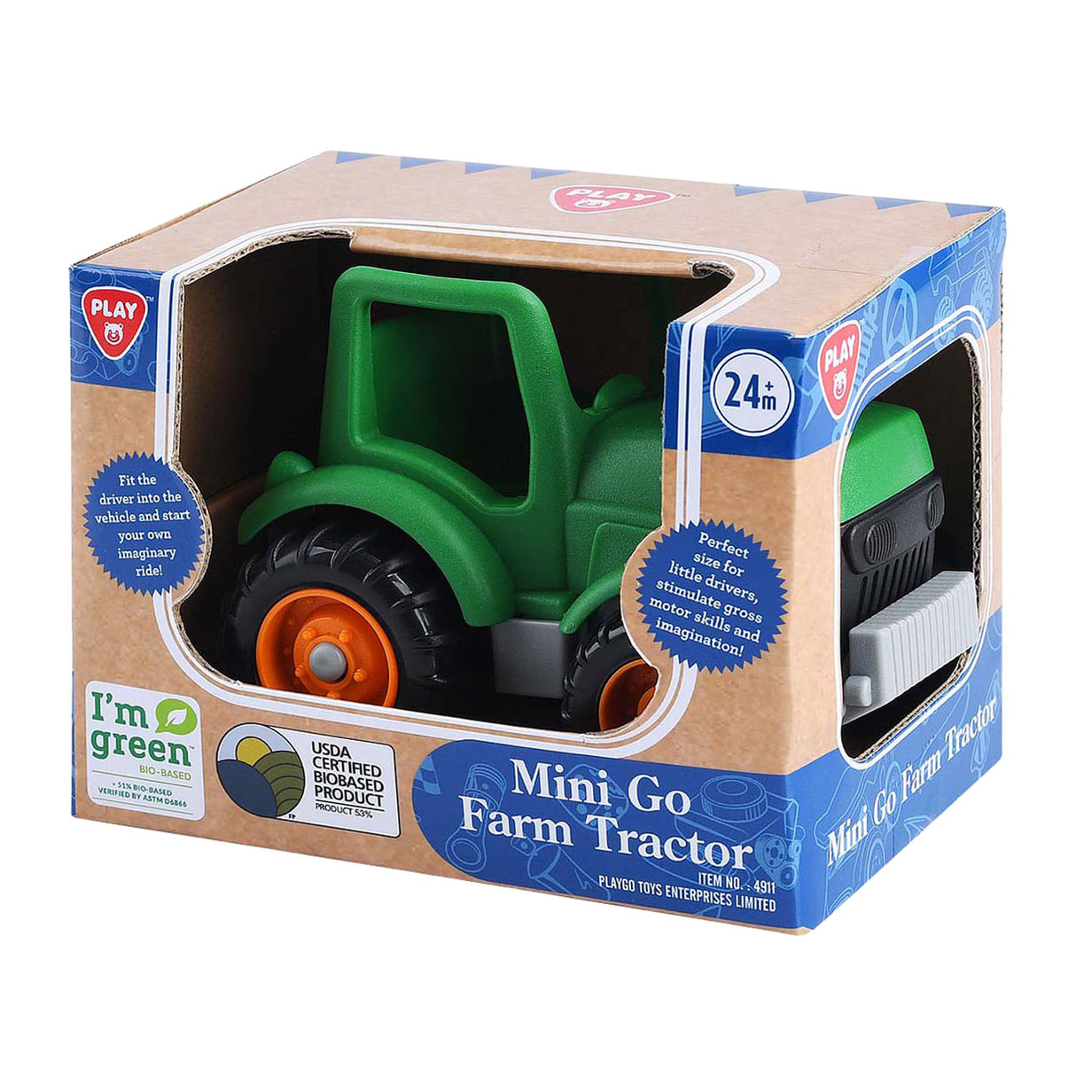 Biobasierter Traktor von Playgo