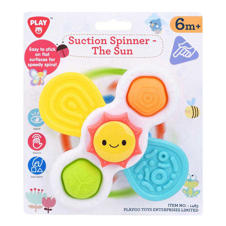 Playgo-Spinner mit Saugnapf