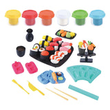 Playgo Sushi-Ton-Set – 6 Tontöpfe