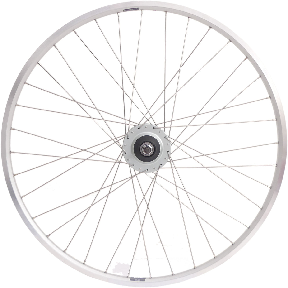 Hinterrad 28 Nexus 8 Rollerbrake -Hub mit silbernen Rand und Edelstahl -Speichen