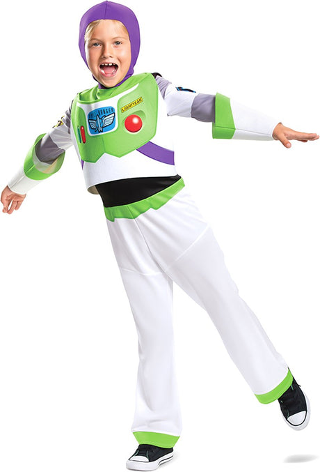 Verkleidung Disney – Toy Story 4, Buzz Lightyear Deluxe, Größe S (2 Jahre), Jungen
