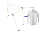 Leifheit 81621 Classic 180 Solid Wäscheständer weiß blau