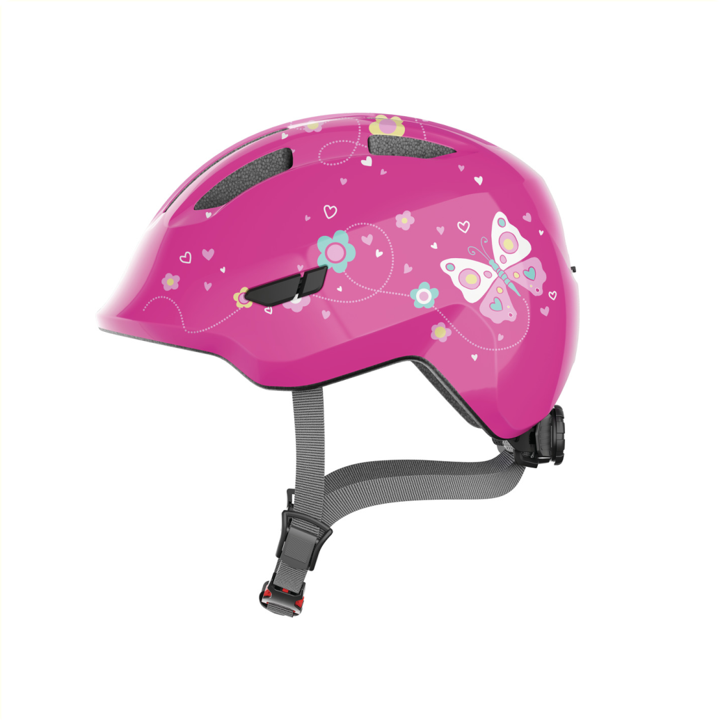 Abus Helmet Child Smiley 3.0 Rose Butterfly s (45-50 cm)