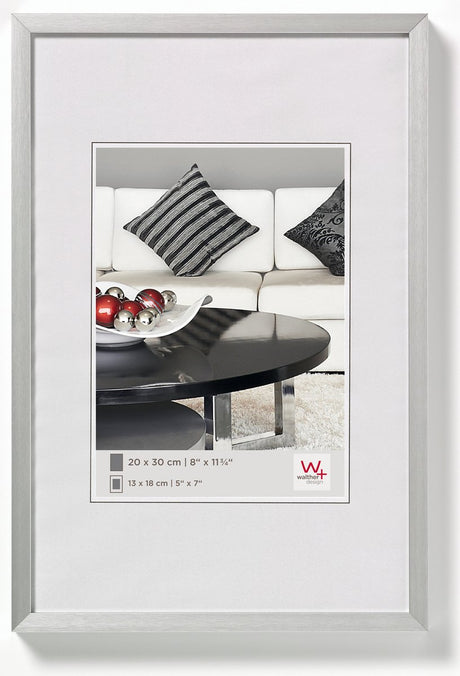 Walther Stuhl - Fotorahmen - Fotogröße 40x50 cm - Silber