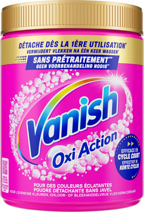 Vanish Oxi Action Fleckentferner-Pulver – farbiges Wachs – 940 g