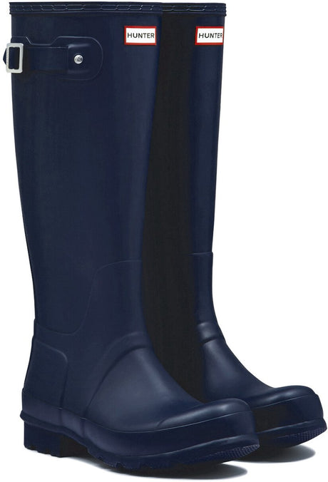Hunter – Regenstiefel für Herren – Original hohe Gummistiefel – Marineblau – Größe 45–46 EU