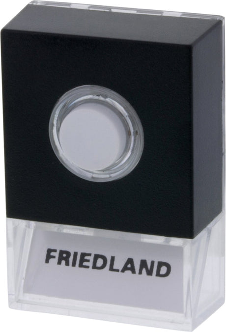 Honeywell Friedland, Klingeltaster, Pushlite schwarz