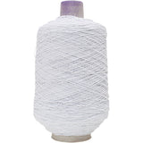 Https: www.cchobby.nl dünnes, rundes, elastisches Garn, weiß, 1500 m, 1 Rolle