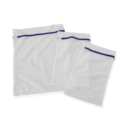 Leifheit Pegasus Wäschebeutel 3er Set - Weiß - Blau