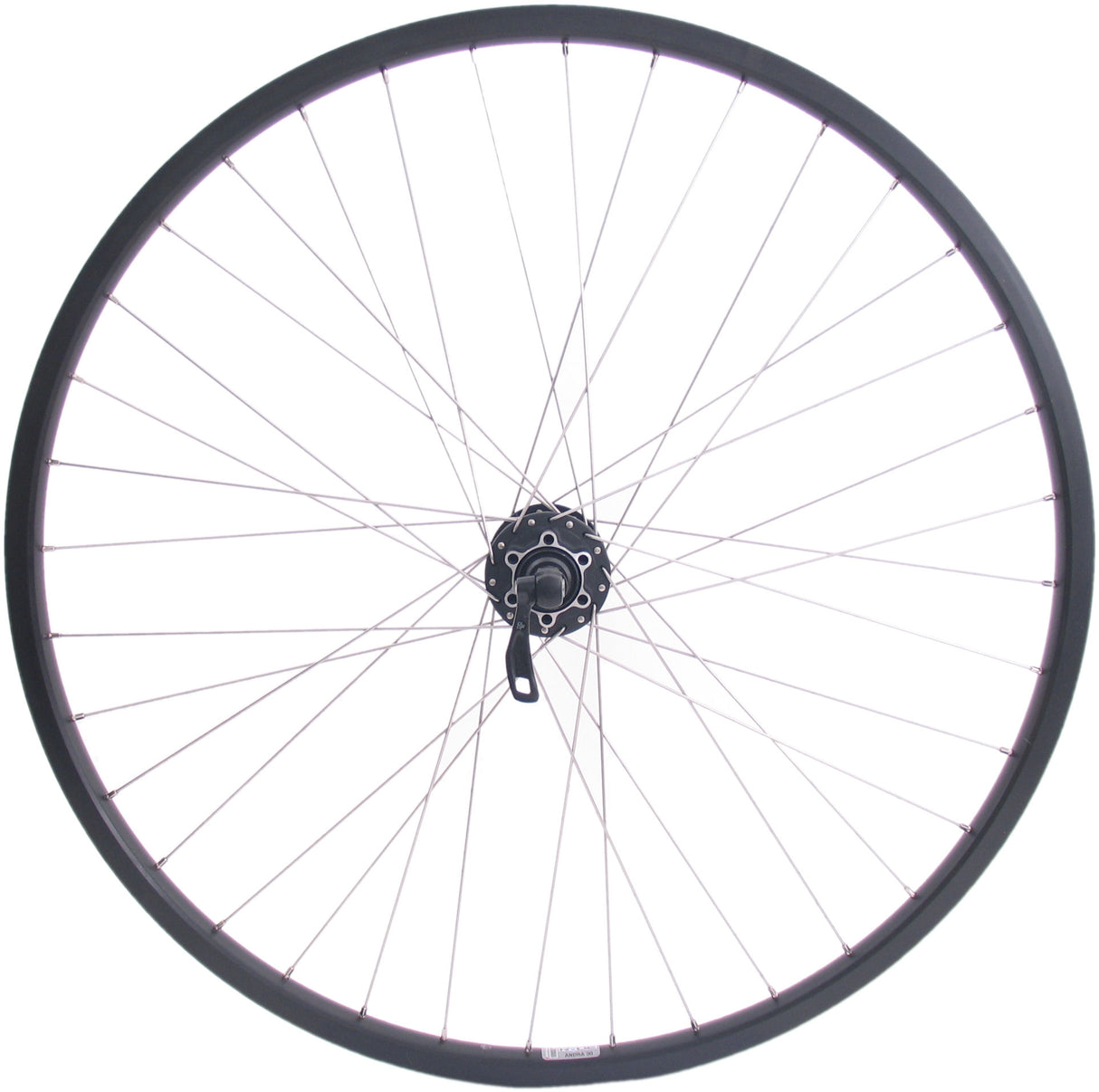 Shimano Zadní kolo 28 29 622x19C Andra 30 RIM s FH-M525 8 9 10 Speed ​​Hub pro 6 šroubů brzdový disk černé