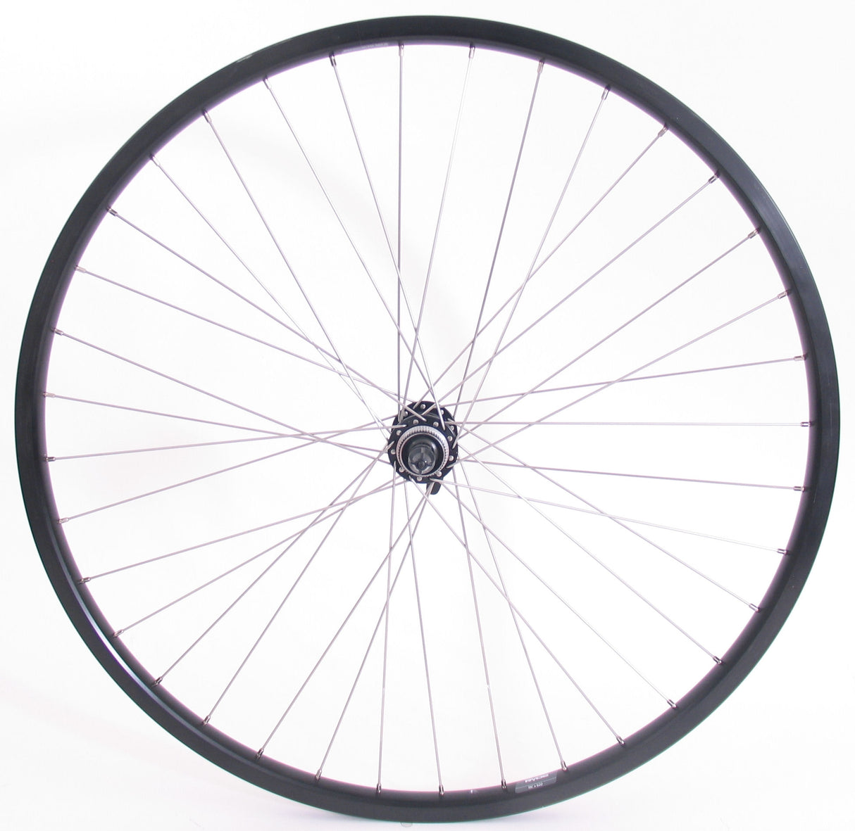 Shimano front wheel 28 29 622x19c Andra 30 rim with FH-MT200 hub for Center lock brake disc black