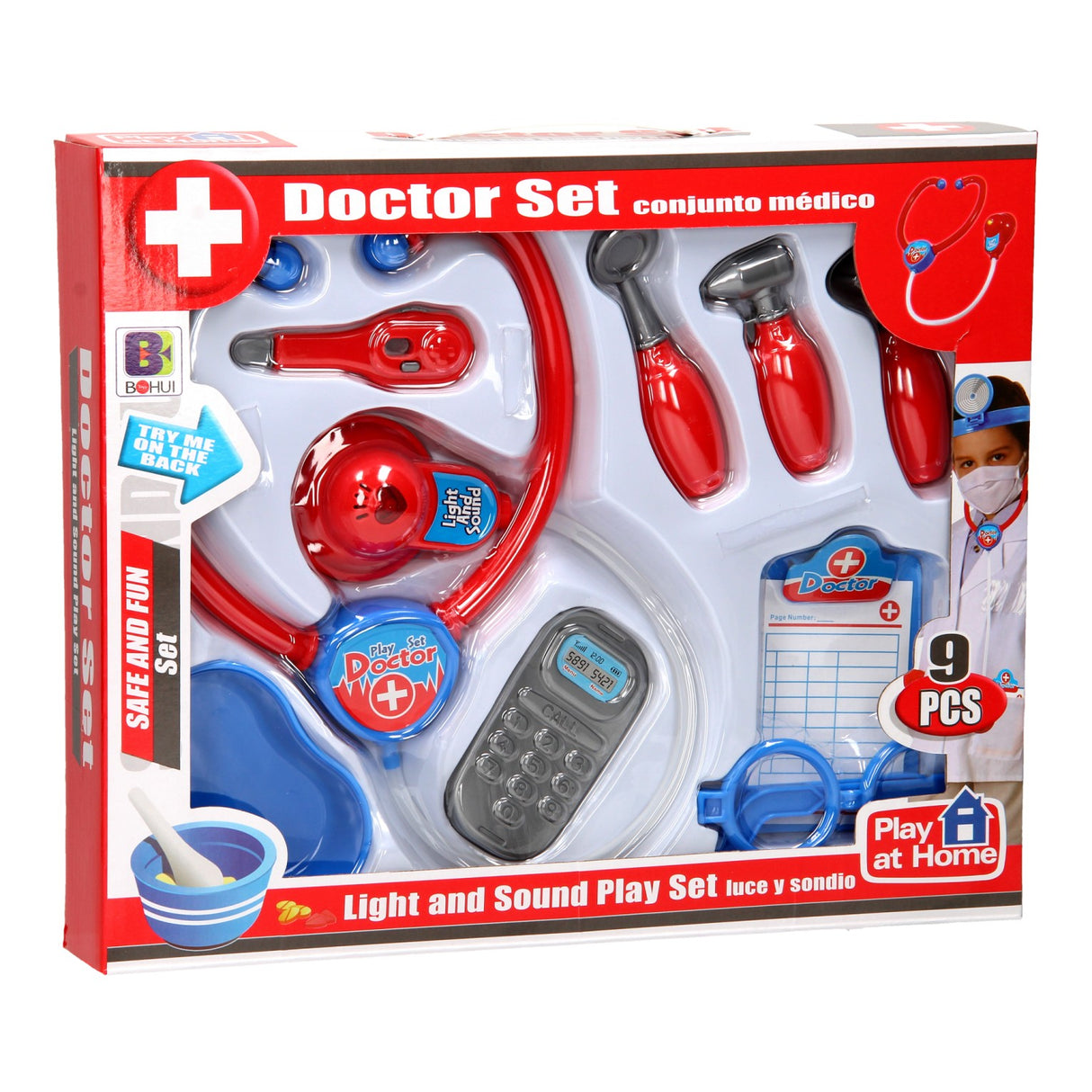 Dokter Set mat Toun 9 -Peice