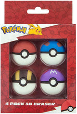 Undercover Radiergummi-Set Pokémon – 4-tlg.