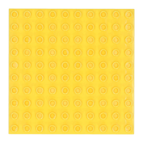 Bauplatte gelb - 16x16cm