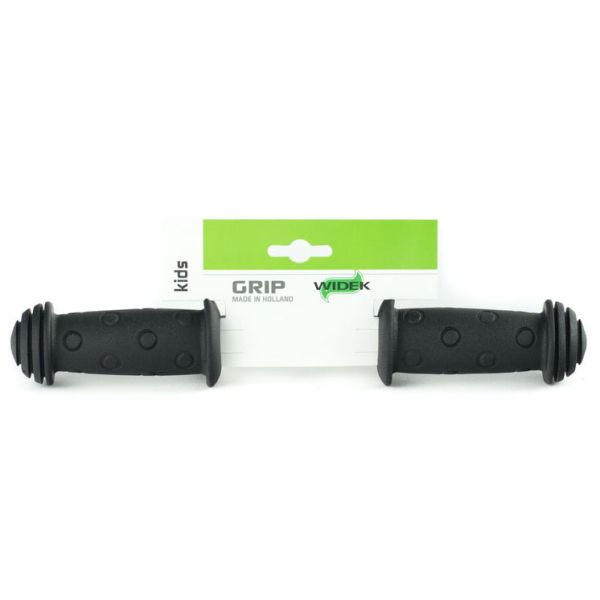 Widk Children's Bicycle Griff - Basic Black, 100mm, Gummi