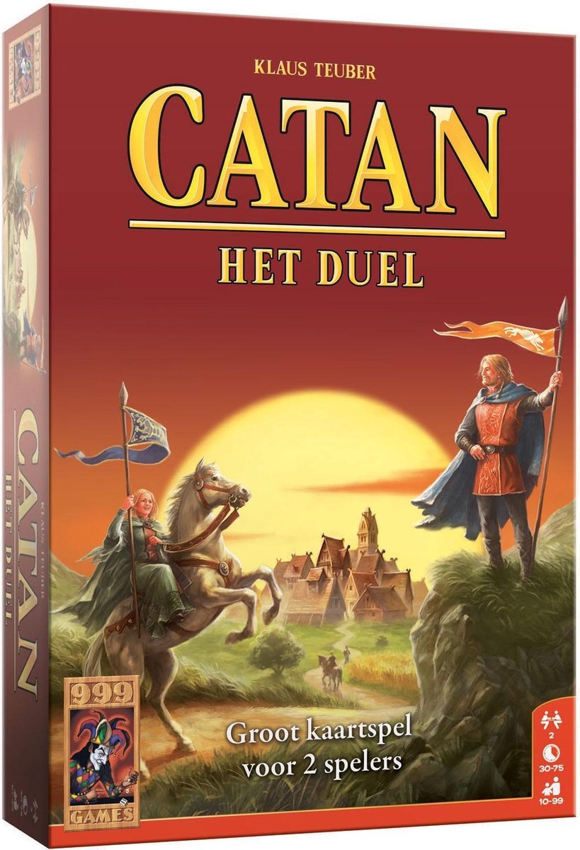 999games 999 games - catan: het duel kaartspel