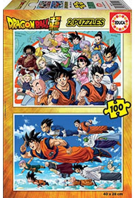 Educa - Puzzle Dragon Ball - 2 x 100 Teile