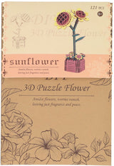 Lobbes Spielzeug z. B. Lobbes Holzbausatz Sonnenblumen 3D - Kreativspielzeug 121-tlg.