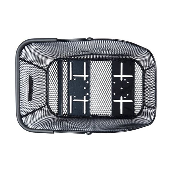 Basil Fahrradkorb Icon M Multi System NX 12 Liter 39 x 24 x 13 – Schwarz