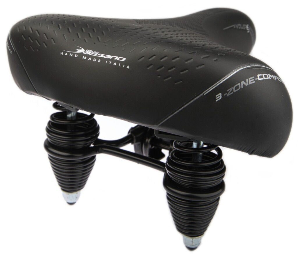 Selle Bassano Sattel SB xxl Cruiser Schwarz