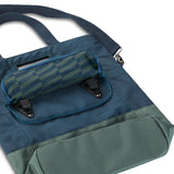 Urban proof bicycle shopper Blauw-Groen 20L