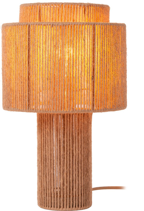 Lucide denice - Tischlampe - ø 25 cm - 0xe27 - Taupe