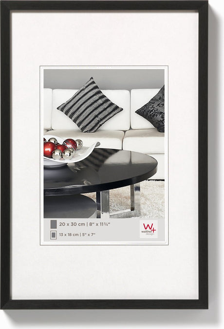 Walther Stuhl - Fotorahmen - Fotogröße 20x30 cm - Schwarz