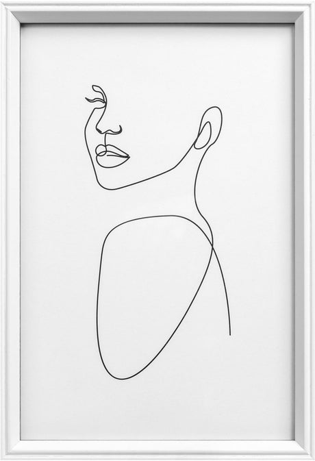Walther Silhouette - Holzrahmen - Fotogröße 20x30 cm - weiß