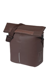 Basil City Bicycle Shopper Vegan Leather, Roasted Brown