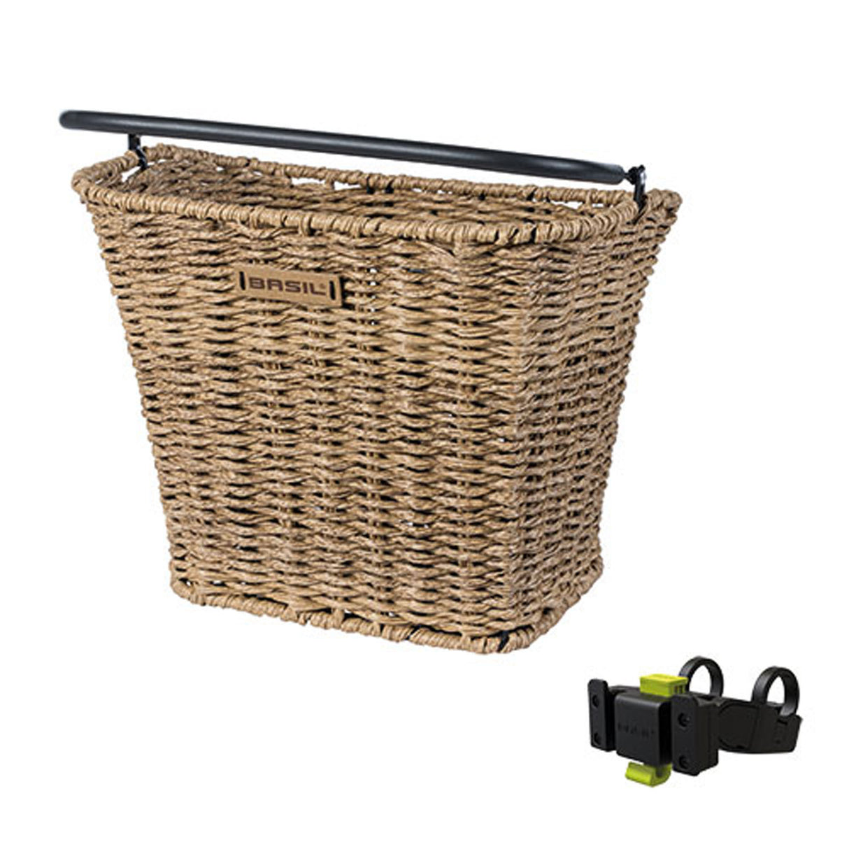 Basil Bremen Rattan Look KF - Bicchiere - primo - incluso Basil KF Sterbar Bield Porta - Marrone chiaro