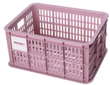 Basilikum fietslat S - klein - 17,5 Liter - Pink