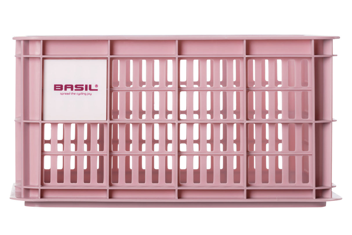 Basil Velo Camet Crate s klenge 17,5 Liter Pink