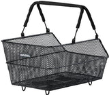 Basilcykelkorg cento med Mik som fixar 14 liter 39 x 24 x 13 cm - svart