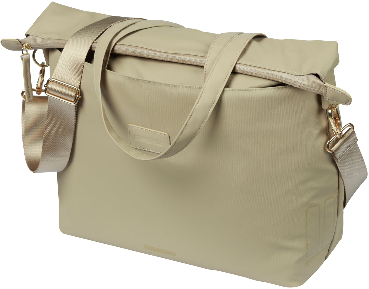 Basil Laptop Bag Manhattan pendlare 12 liter 12 x 38 x 30 cm - taupe