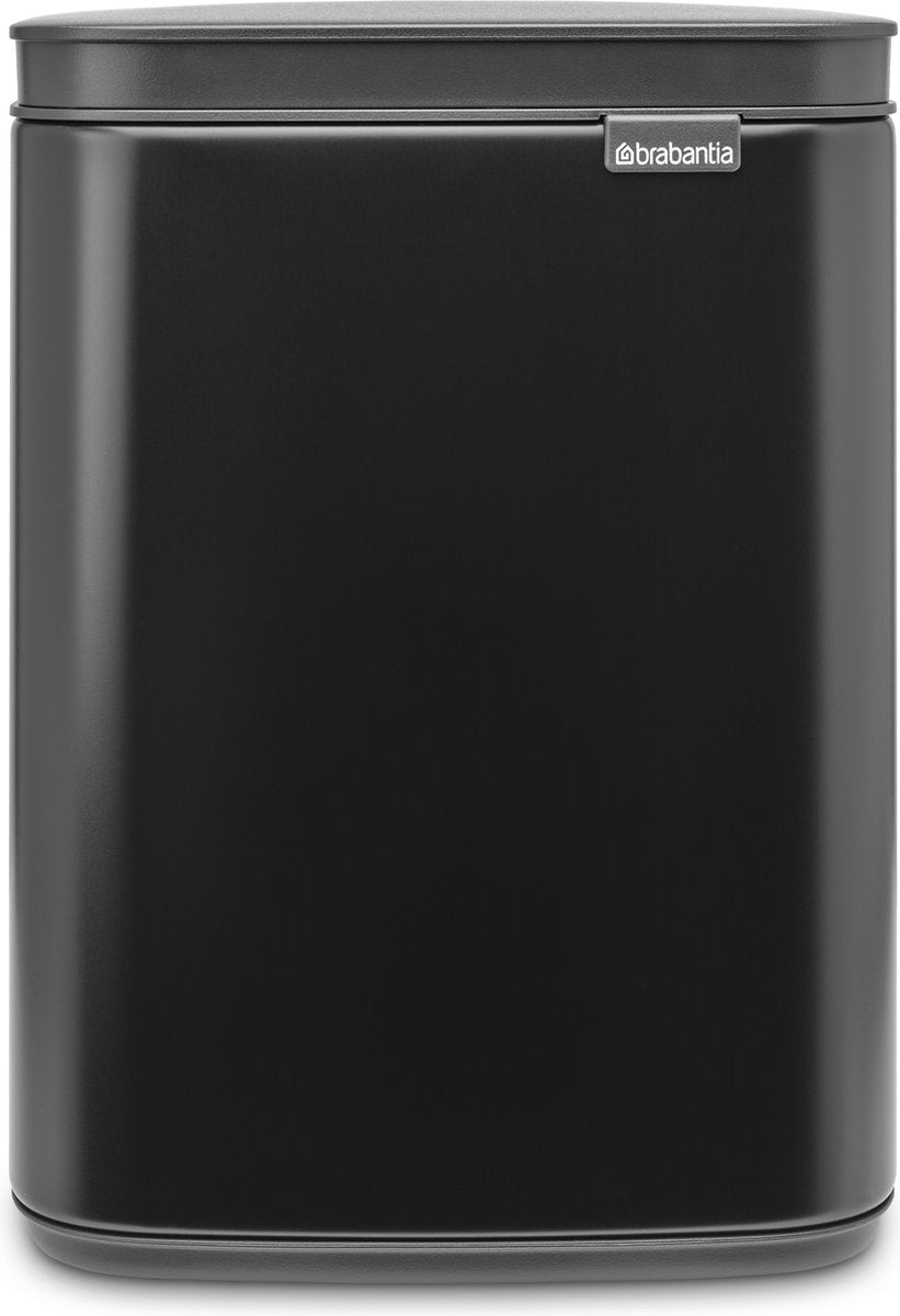 Brabantia Bo Abfallbehälter, 4l – Mattschwarz