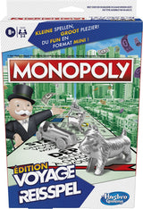Hasbro gaming monopoly reisspel - belgische editie - gezelschapsspel