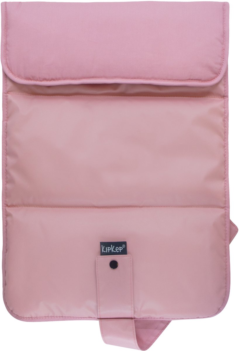 Kipkep napper - verschoonmatje - mauve - wasbaar - gerecycled - waterdicht (excl. luieretui)