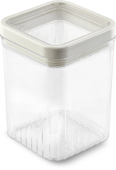 Curver Kara Vorratskanister – 1,2 l – 10,7 x 10,7 x 16,4 cm – weiß