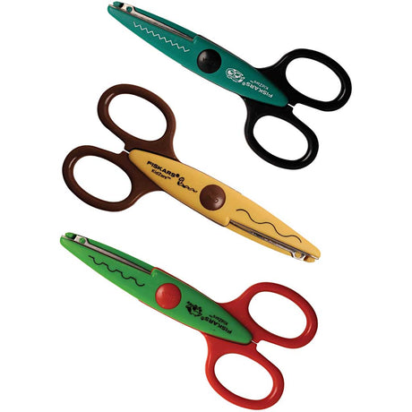 Fiskars Kidzors Zackenschere, 3 Stück 1 Box