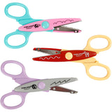 Creativ Company Fiskars Kidzors Zackenschere, Nilpferd, Kameligel, 3 Stück 1 Box