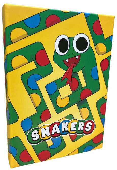 Asmodee Kartenspiel Snakers Familienspiel Buntes Schlangenspiel.