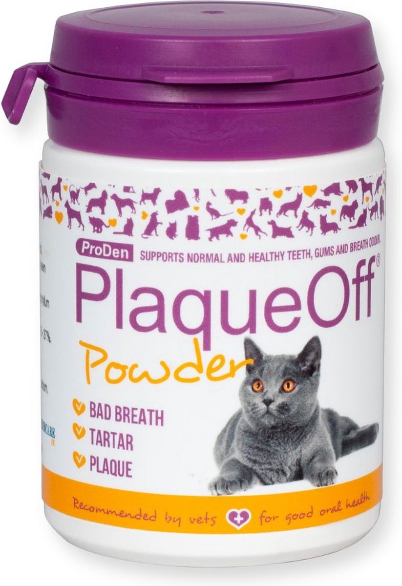 Proden Plaqueoff – natürliche Zahnreinigung für Katzen – 40 Gramm