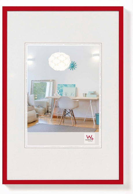 Walther New Lifestyle - Kunststoffrahmen - Fotogröße 28x35 cm - rot