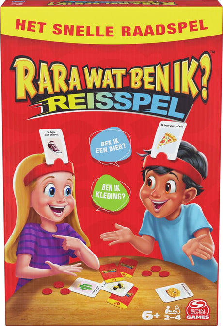 Spin Master Games Hedbanz – Reisespiel – Was bin ich? - Niederländisch
