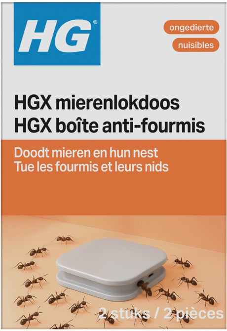 Hg-x Ameisenköderbox für den Innenbereich