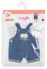 Corolle poppen jeans overall met t-shirt kleine ontdekker - 36cm