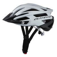 Kratoni Helm Agravic White-Black Glossy S-M