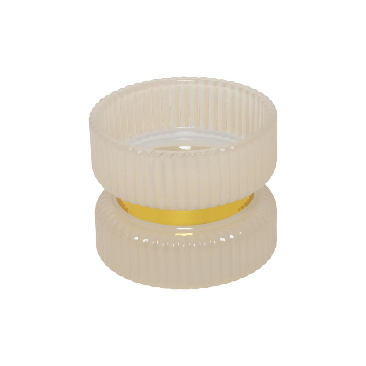 Countryfield kandelaar sybel crã¨me glas ã˜9xh7cm